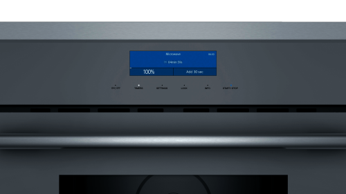Sleek modern design with touchscreen display
