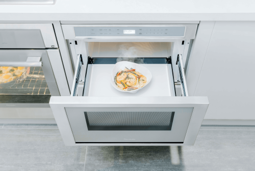 Opens and closes with a simple touch - MD24WS