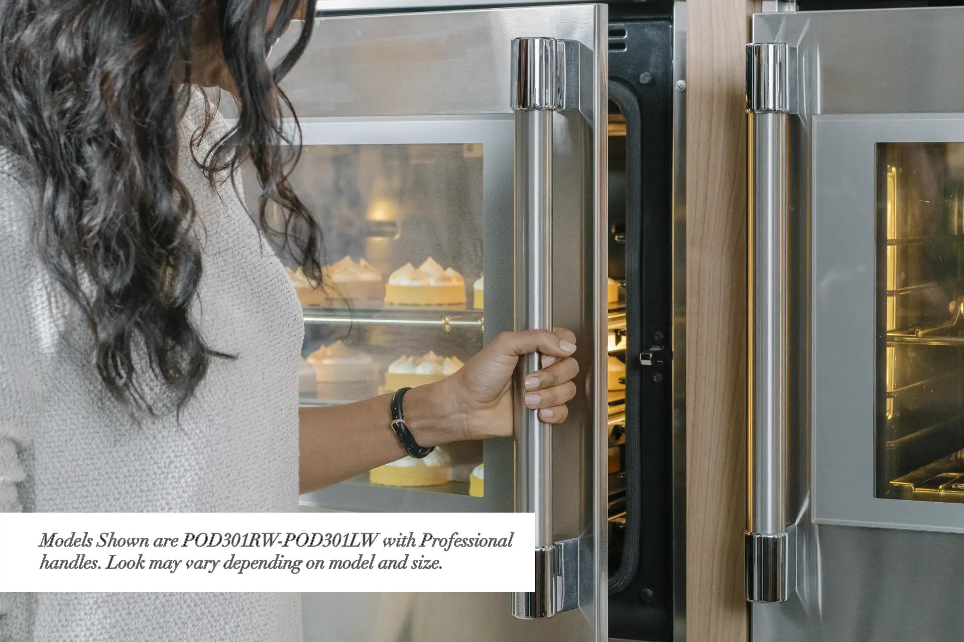 Ergonomically designed with side opening doors