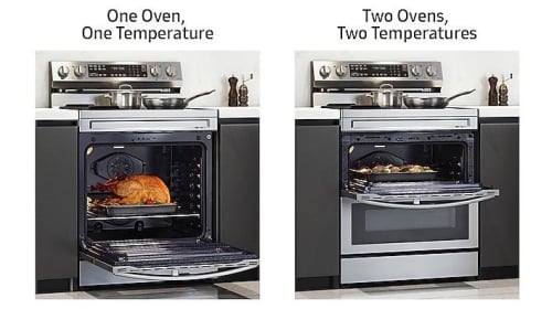 Two ovens or one. You choose.