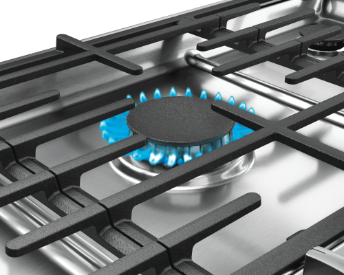 Slide your pans from burner to burner - NGMP659UC