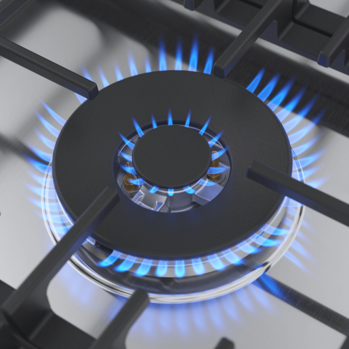 Boil water quickly with a Dual-Flame Power Burner - NGMP659UC