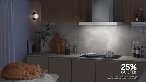 A quiet kitchen with Low Noise (52 dBA) - NK30CB600W33AA A quiet kitchen with Low Noise (52 dBA) - NK30CB600W33AA