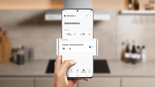 Control your hood with SmartThings / Wi-Fi - NK30CB700W33AA