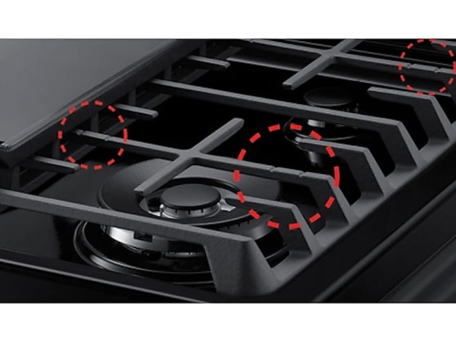 Grate Indicator Marks - NX58H5600SS Grate Indicator Marks - NX58H5600SS