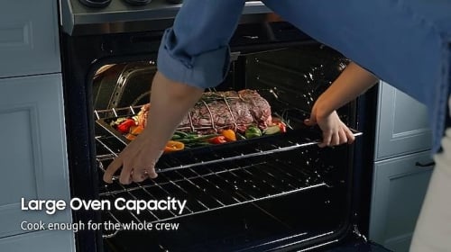 Cook Enough for the Whole Crew - NX60T8511SS Cook Enough for the Whole Crew - NX60T8511SS