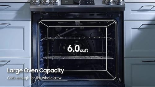 Cook Enough for the Whole Crew - NX60T8711SG Cook Enough for the Whole Crew - NX60T8711SG