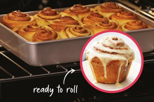 Start baking immediately with No Preheat