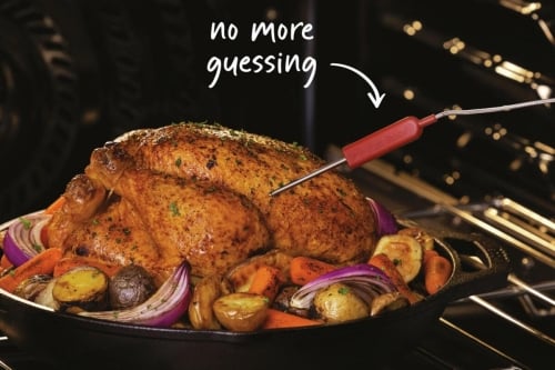 Take the guesswork out of cooking with the Temperature Probe