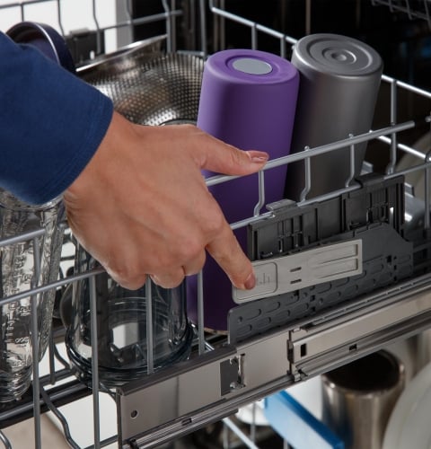 Smooth-Glide Adjustable Middle Rack - PDP755SYVFS
