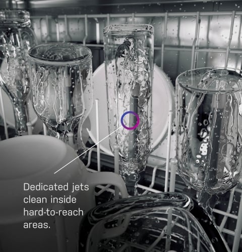 4 jets de lavage de bouteilles - PDT755SYRFS