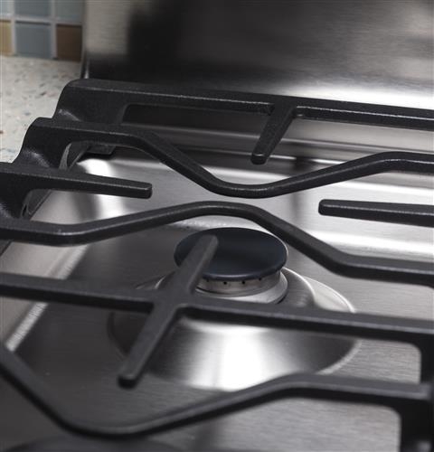 Stainless steel, deep-recessed cooktop - PCGB980ZEJSS