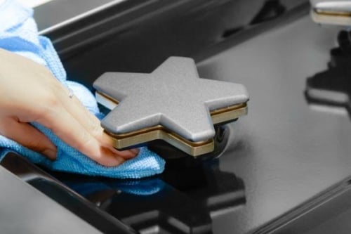 La base QuickClean® permet un nettoyage facile