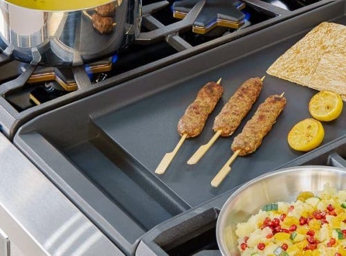 Non-Stick Griddle for easy cooking & clean-up