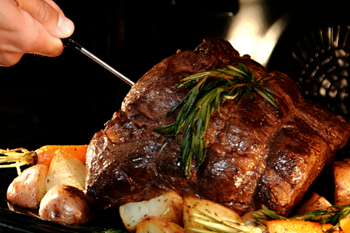 Track your food's temperature in real time