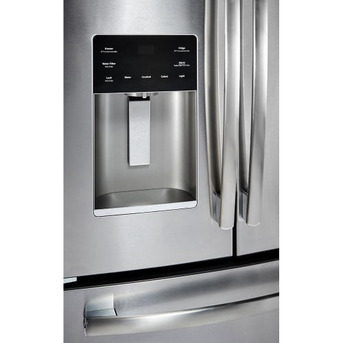 External ice and water dispenser - PYE18HSLKSS