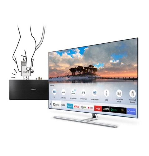 Sachez ce qui est connecté - QN55Q7FAMFXZC Sachez ce qui est connecté - QN55Q7FAMFXZC