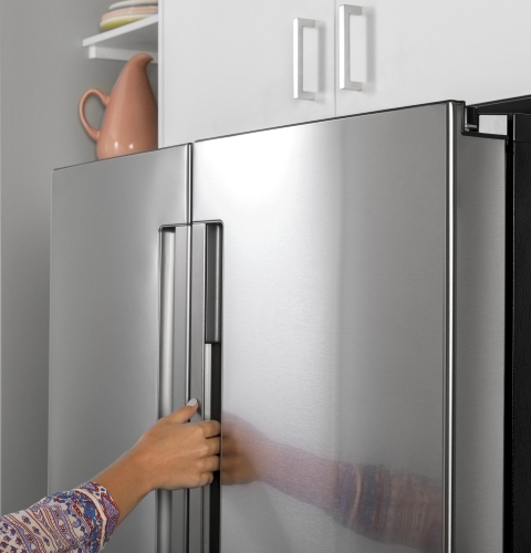 Integrated handle and blue tinted bins - QNE27JYMFS