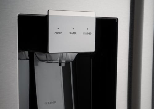 Distributeur externe de glace et d&#39;eau