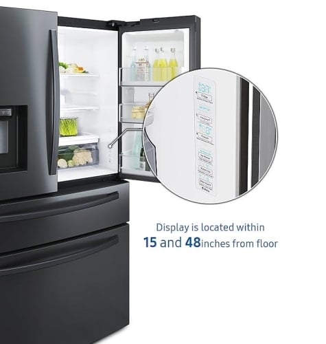 Easy to Reach Controls - RF24R7201SG Easy to Reach Controls - RF24R7201SG