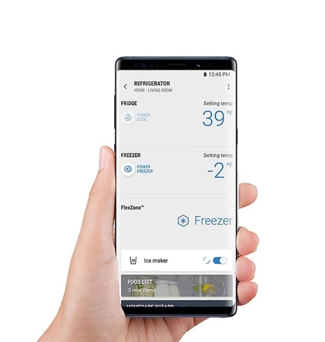 Wi-Fi et Bixby activés - RF24R7201SR Wi-Fi et Bixby activés - RF24R7201SR