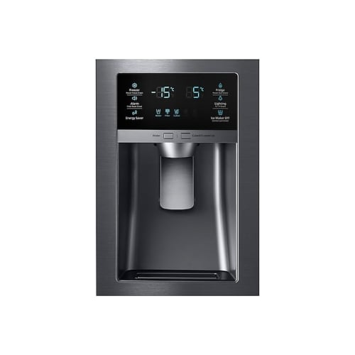 LED Display with Water and Ice Dispenser - RF25HMEDBSG