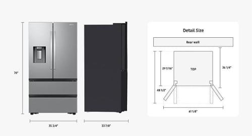 Counter Depth - RF26CG7400SRAA Counter Depth - RF26CG7400SRAA