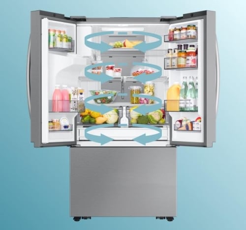 Even cooling from corner to corner - RF27CG5900SRAC
