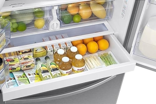 A full-width drawer that fits in with your everyday needs - RF27T5201SR A full-width drawer that fits in with your everyday needs - RF27T5201SR