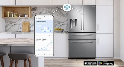 Helps you use up to 10% less household energy - RF28R7201SR Helps you use up to 10% less household energy - RF28R7201SR