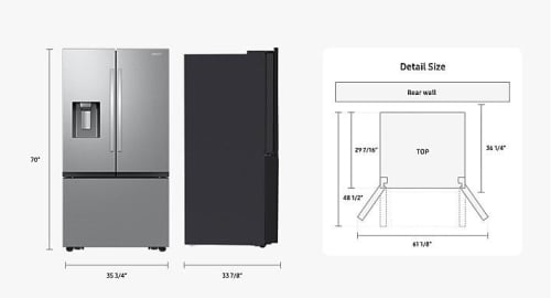 Full Depth - RF31CG7400MTAA Full Depth - RF31CG7400MTAA