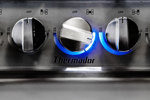 Illuminate knobs with a ring of light when in use - SGSX365FS