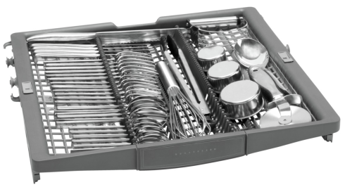 Loading flexibility with a 3rd rack dishwasher
