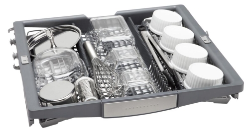 The Flexible 3rd Rack provides a versatile space for utensils - SHP65CP5N