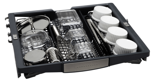 Le 3ème support flexible offre un espace polyvalent pour les ustensiles - SHP865WD2N