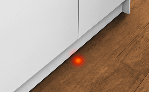 InfoLight&reg; -a light that tells you when your dishwasher is running - SHS863WD6N