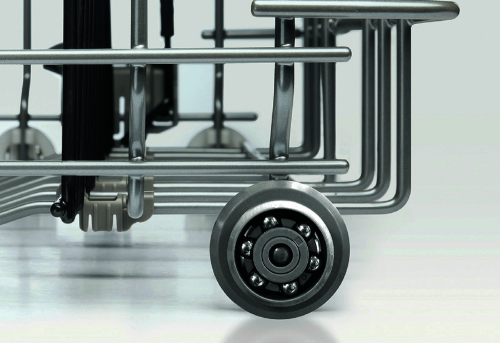 Newly redesigned EasyGlide&trade; rack system for a smooth glide on all three racks. - SHX53T55UC