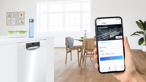 Control over your dishwasher wherever you are, whenever you want. - SHX78CC5UC
