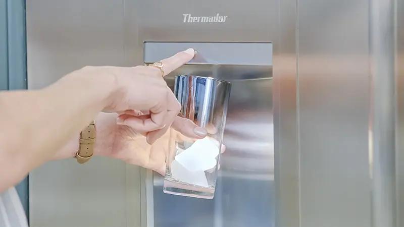 In-Door Dispenser for ice and water