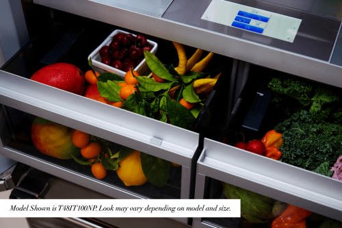 ThermaFresh&reg; Drawers keep fruits and vegetables fresh - T36BT120NS
