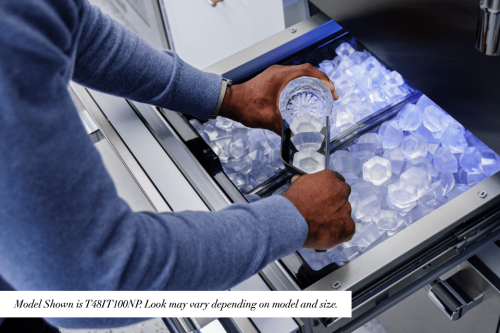 Elevated Dual Ice: Two kinds of ice: one streamlined look - T42IT100NP
