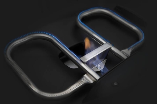 Deux brûleurs en acier inoxydable - TQ285X-BL-1 Deux brûleurs en acier inoxydable - TQ285X-BL-1