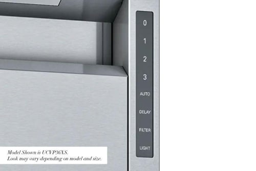 3 Fan speeds for the perfect air flow for any cooking situation - UCVP36RS