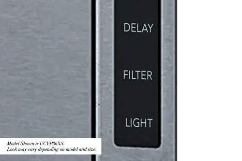 Be reminded when you need to clean your grease filter - UCVP36XS Be reminded when you need to clean your grease filter - UCVP36XS