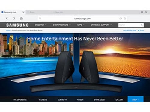 Full Web Browser - UN40J5200AFXZC Full Web Browser - UN40J5200AFXZC
