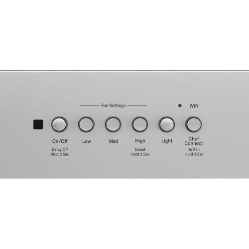 Backlit Push Button Controls - UVC9420SLSS