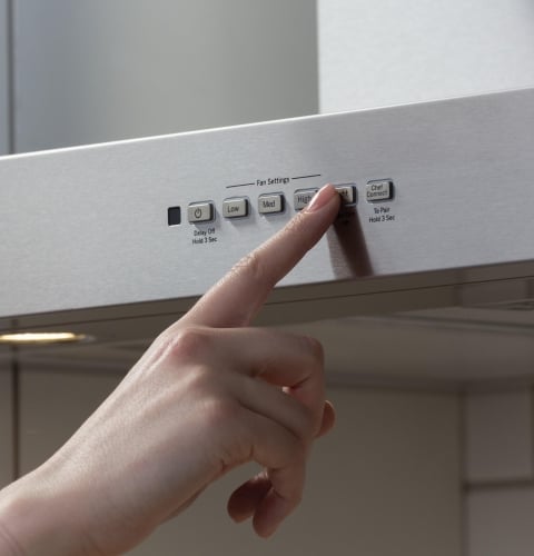 Electronic backlit controls - UVW8301SLSS
