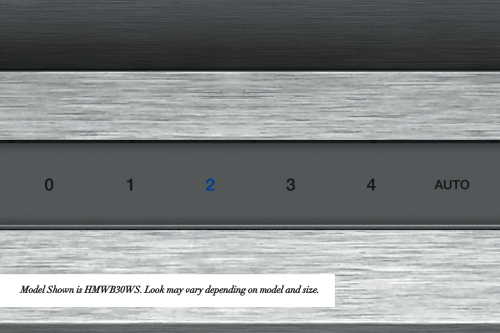 4 Fan speeds for the perfect air flow for any cooking situation - VCI6B36ZS