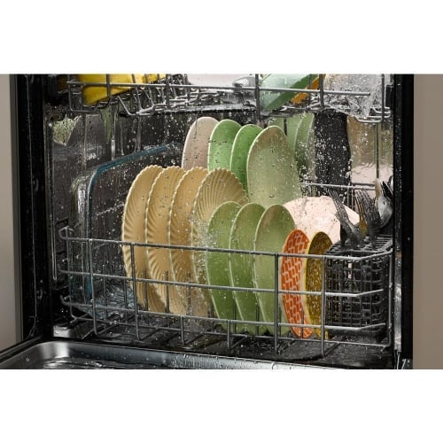 Normal Cycle with Soil Sensors tracks soil levels to keep dishes clean. - WDTA50SAKZ