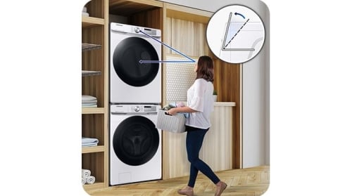 Ajustement de la profondeur du placard - WF45B6300AW
